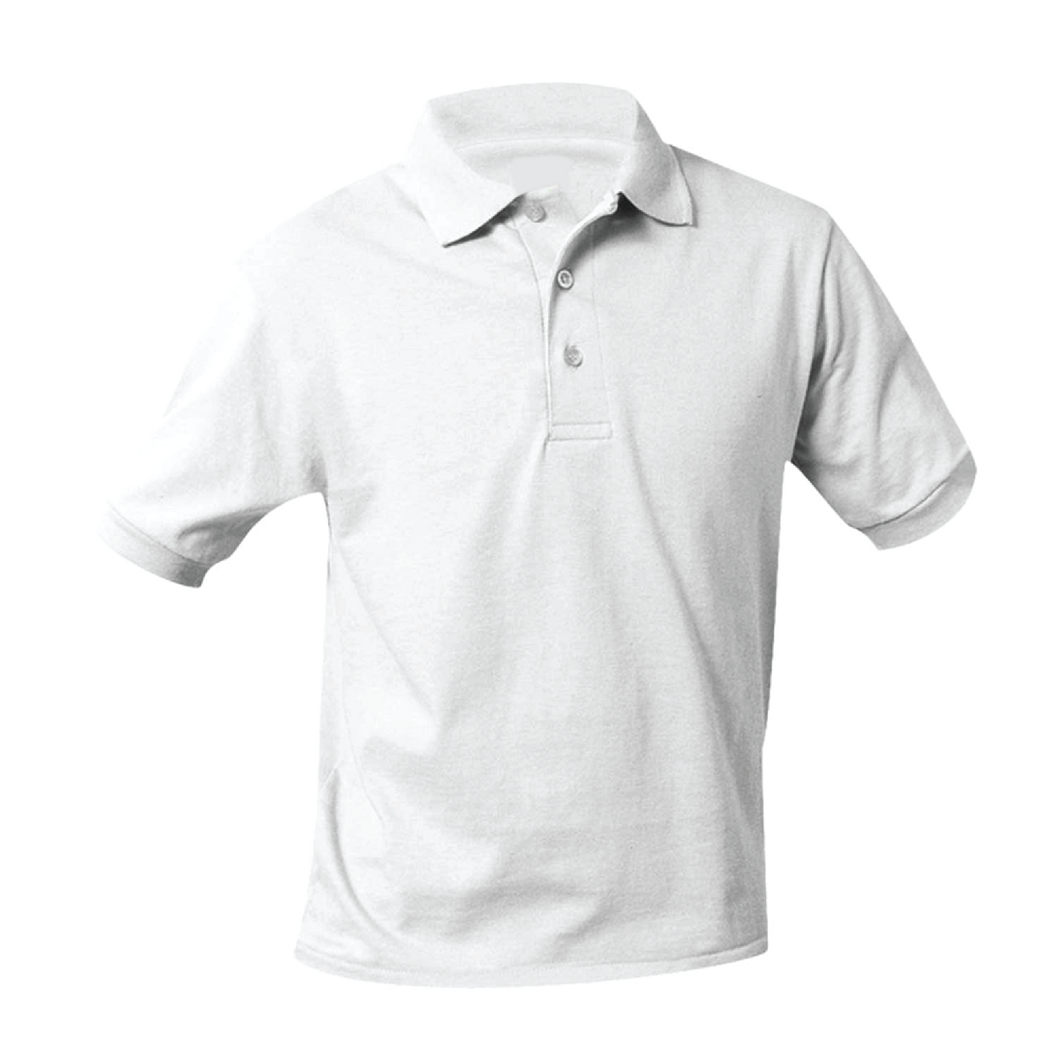 St. Agnes White Knit Shirt (with logo)
