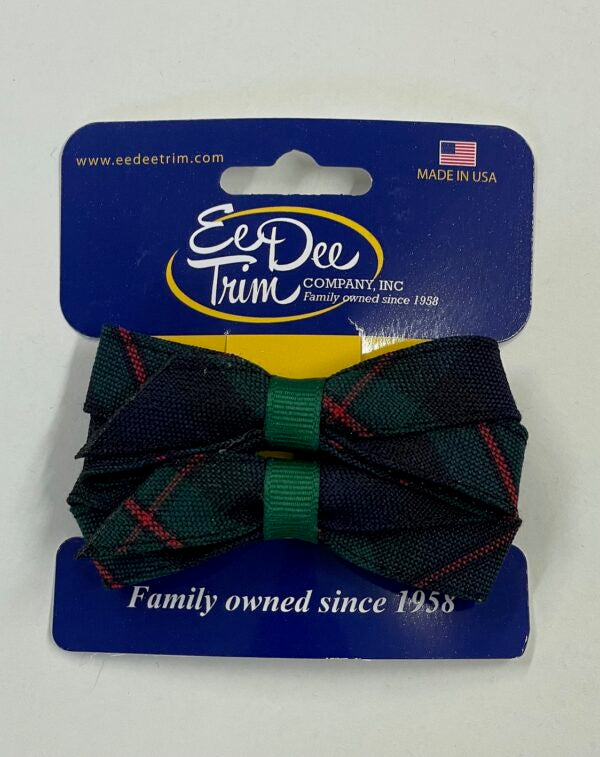 St. Agnes Mini Pigtail Bow Hair Clips