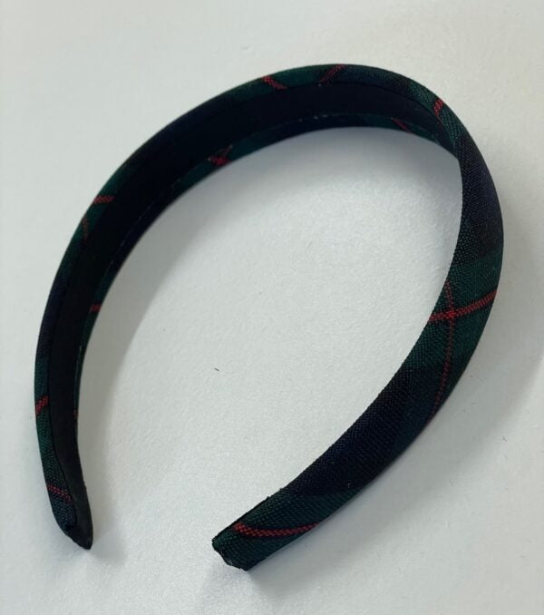 St. Agnes Plaid Headband