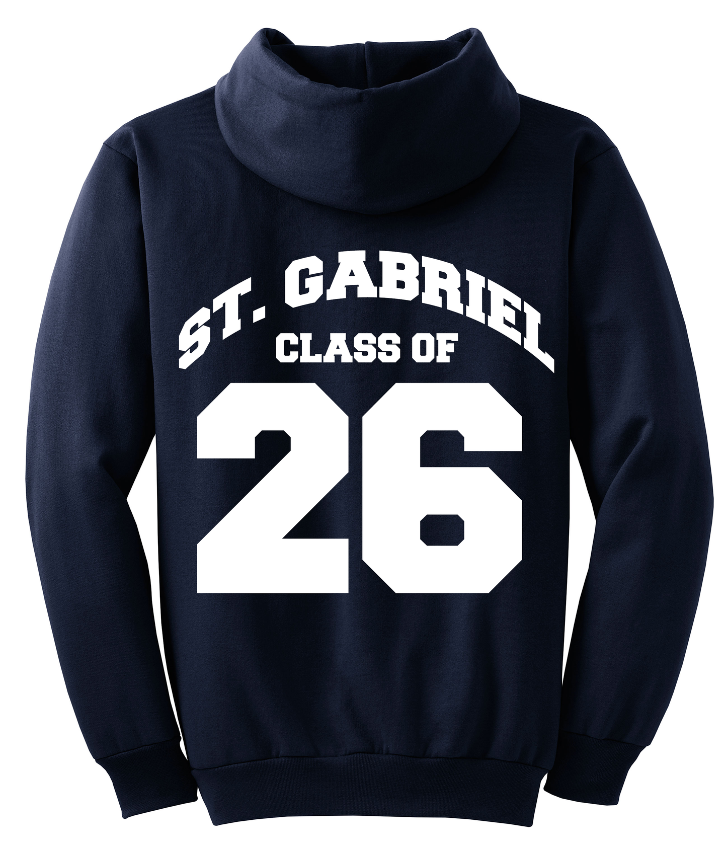 St. Gabriel Class of 2026 Zipper Hooded Sweatshirt