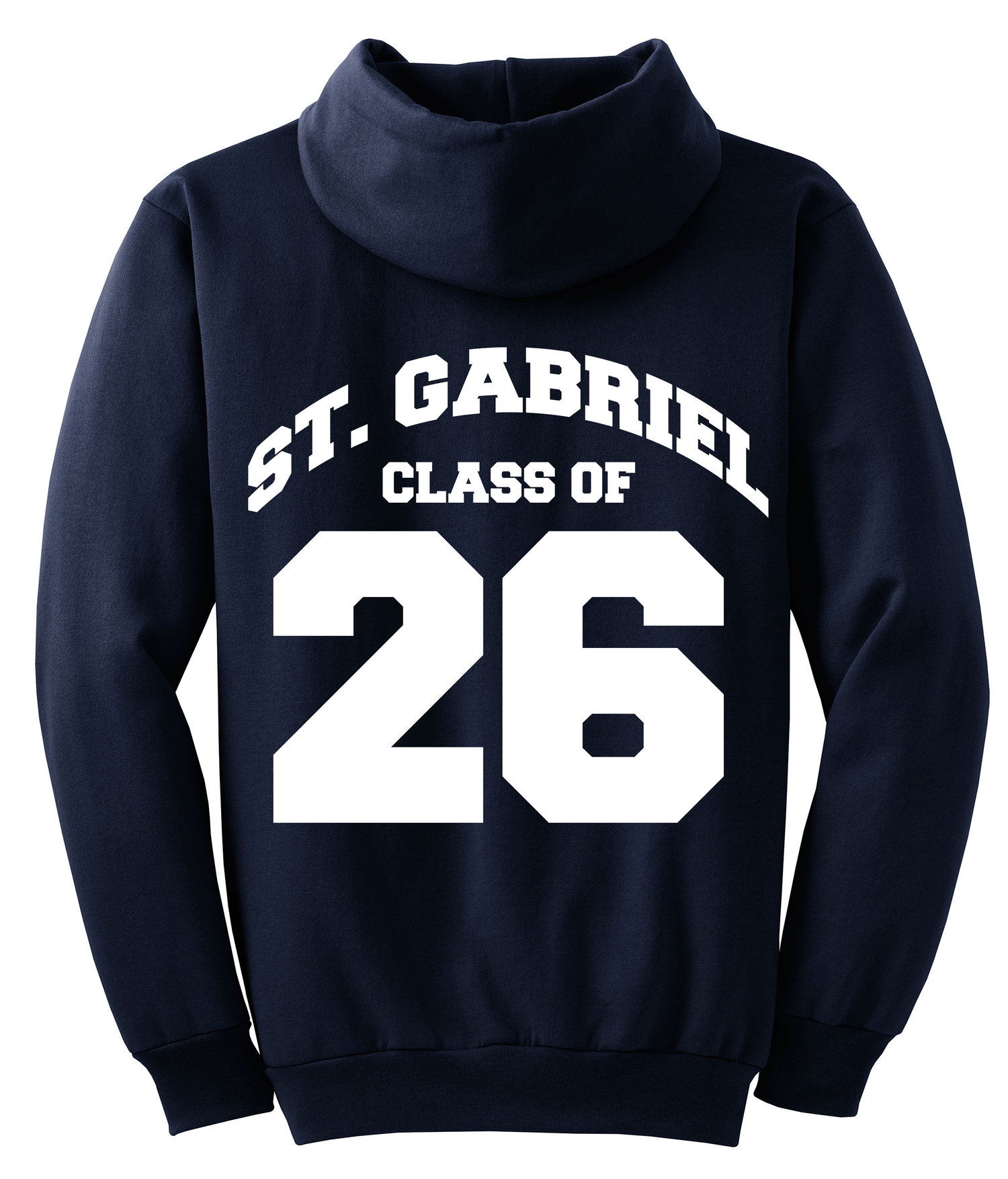 St. Gabriel Class of 2026 Zipper Hooded Sweatshirt