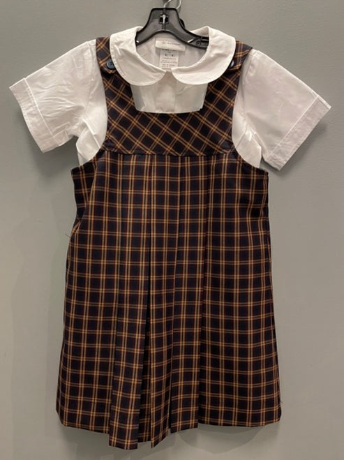 Xavier Plaid Square Neck Jumper