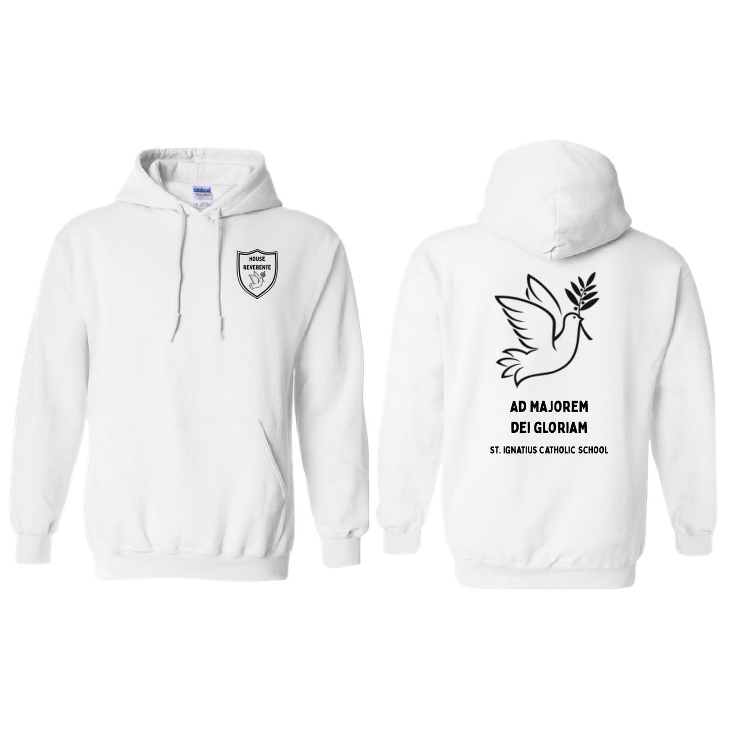 St. Ignatius House Hooded Sweatshirt - Bird