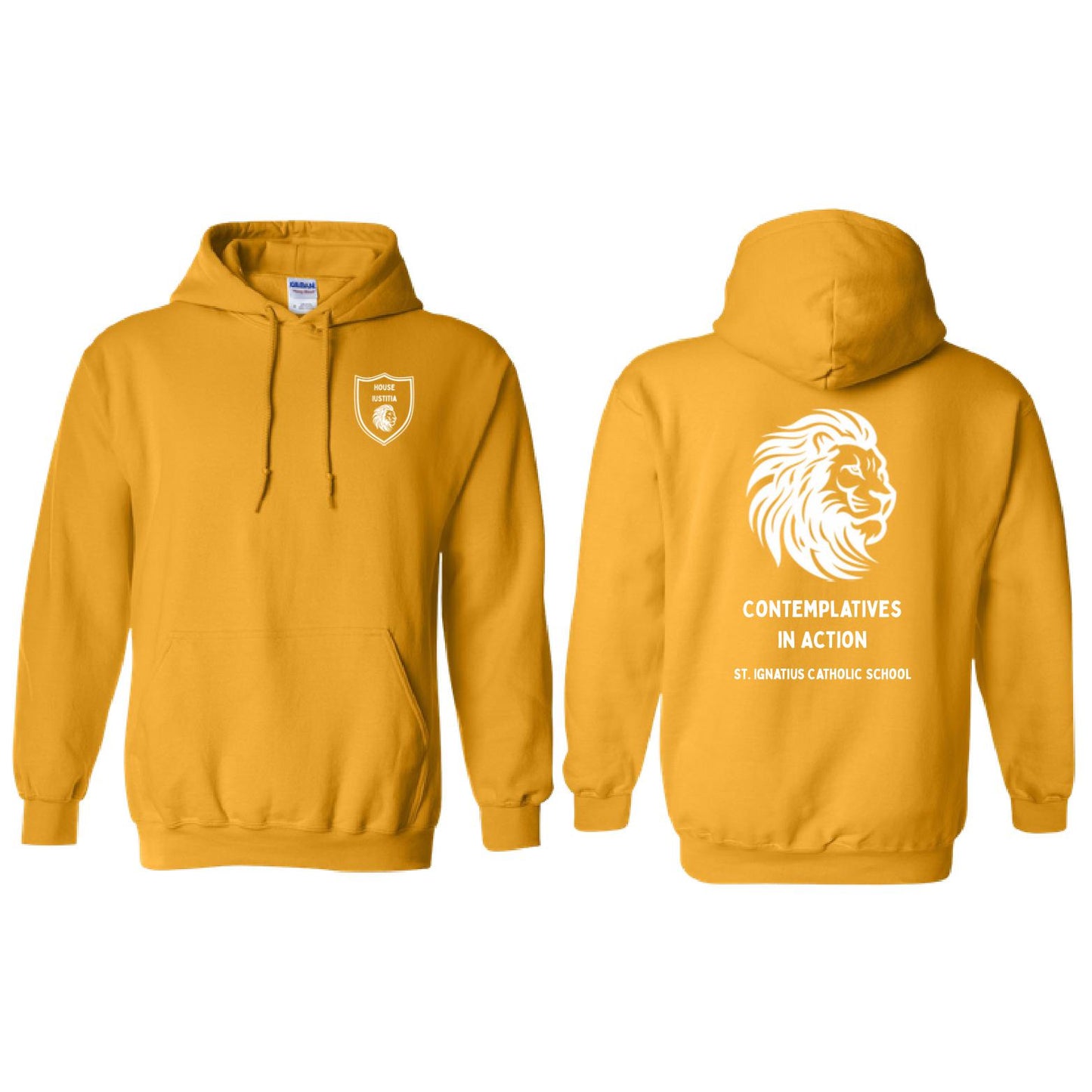St. Ignatius House Hooded Sweatshirt - Lion