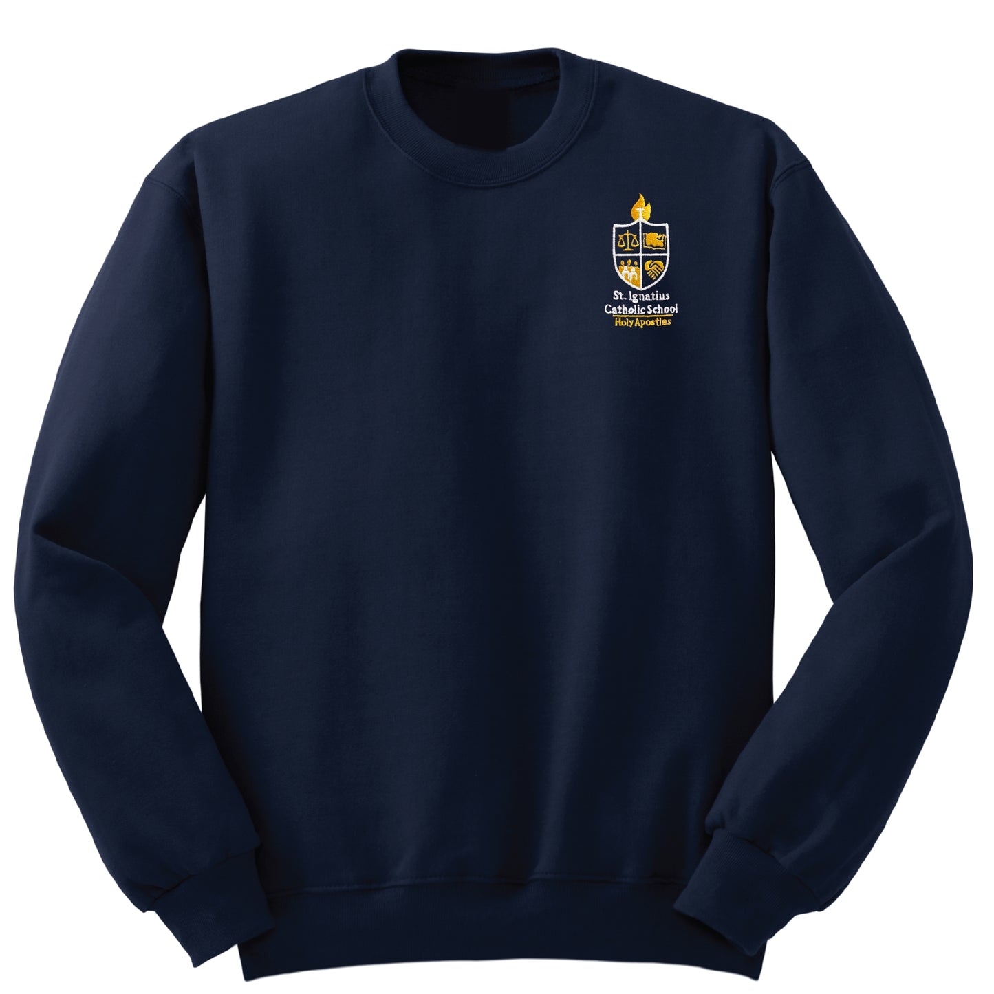St. Ignatius Catholic School Crew Sweatshirt - Navy