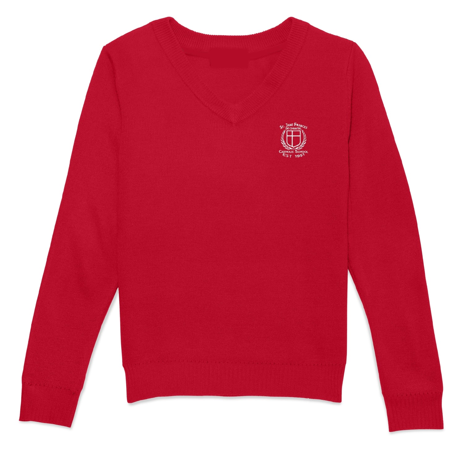 St. Jane Frances De Chantal School Pullover - Red