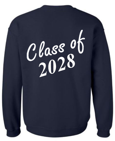 St. Joseph Navy “Class of 2028” Crew Sweatshirt