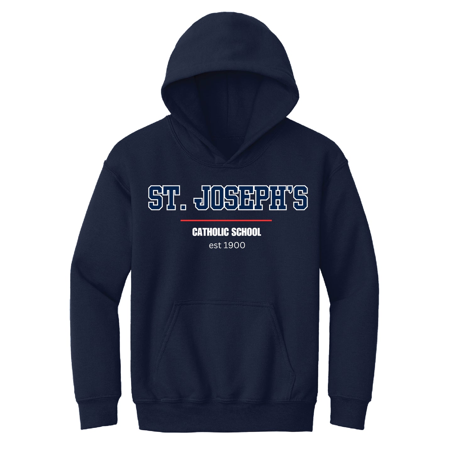 St. Joseph's Catholic School Hooded Sweatshirt - Navy
