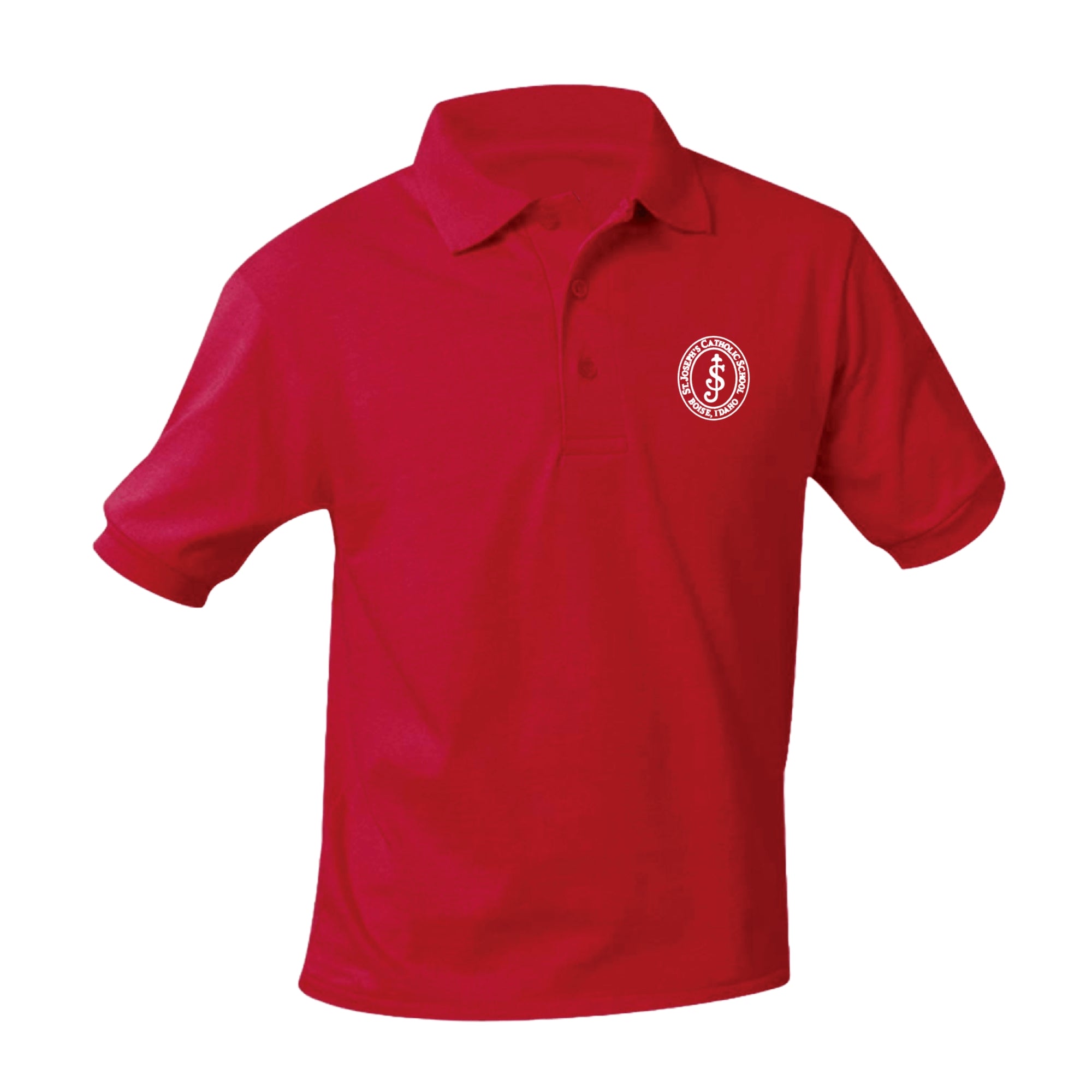St. Joseph's Catholic School Jersey Polo - Red – Skobel's School
