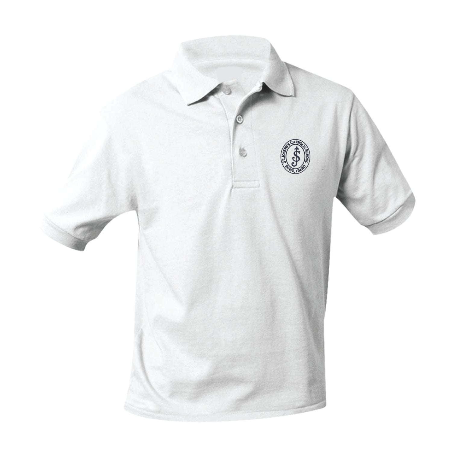 St. Joseph's Catholic School Jersey Polo - White