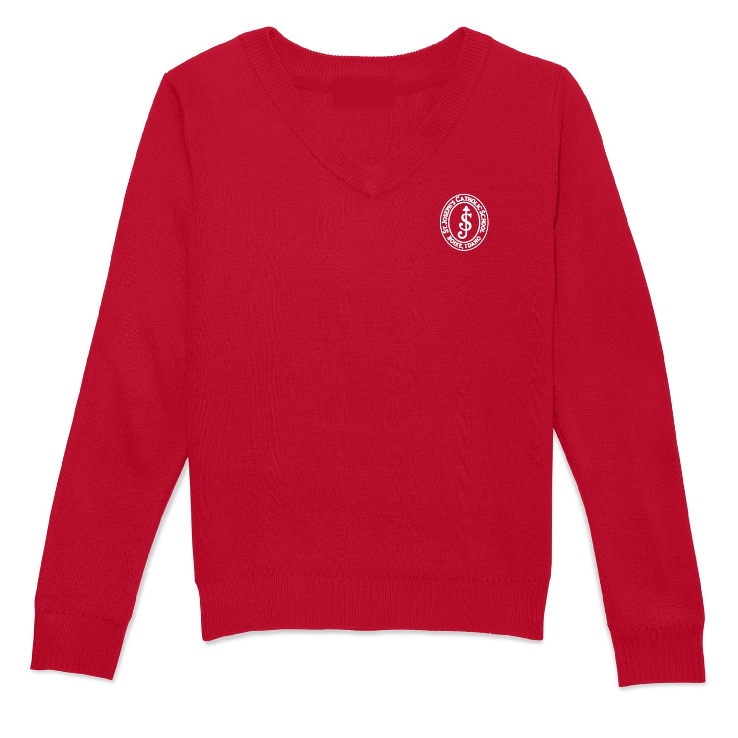 St. Joseph's Catholic School Pullover - Red