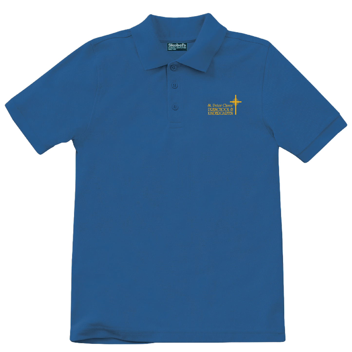 St. Peter Claver Pique Polo - Royal