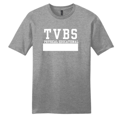 Treasure Valley Baptist School PE Shirt - Grey