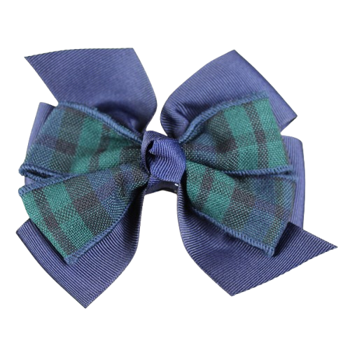 Plaid Large Hairbow