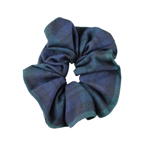 Plaid Scrunchie - All Saints