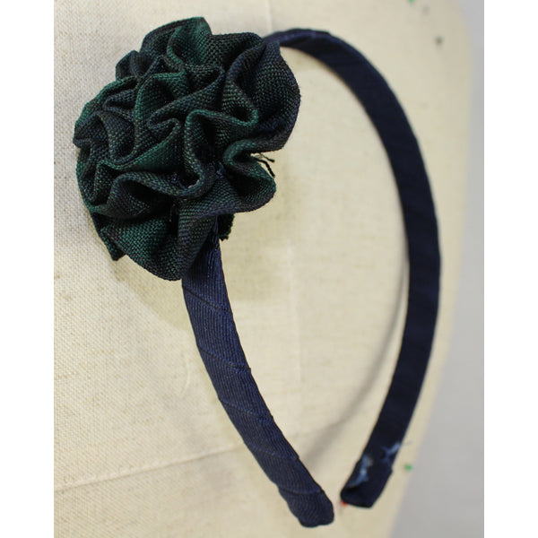 Thin Headband with Rosette