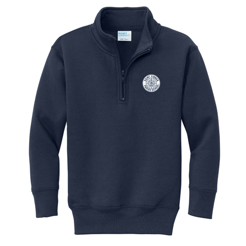 St. Finbar School 1/4 Zip Sweatshirt - Navy