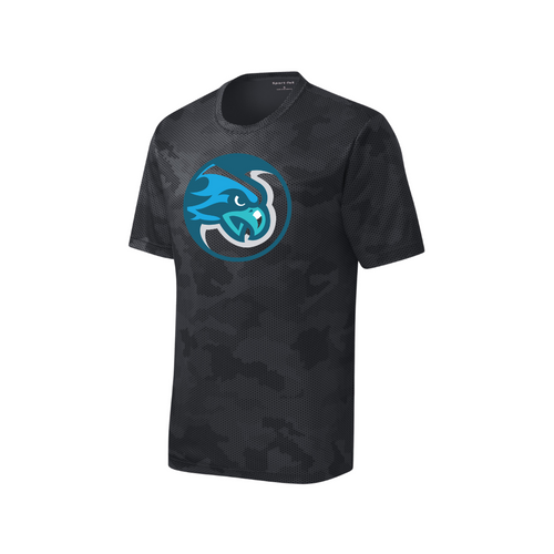 Gem Prep Camo Hex Tee with Falcons Logo