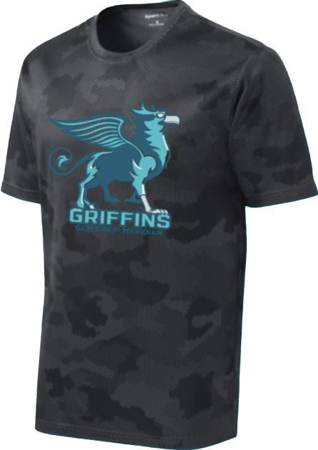 Gem Prep Camo Hex Tee with Griffins Logo