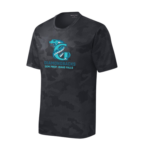 Gem Prep Spirit Camo Hex Tee with Diamondback Logo