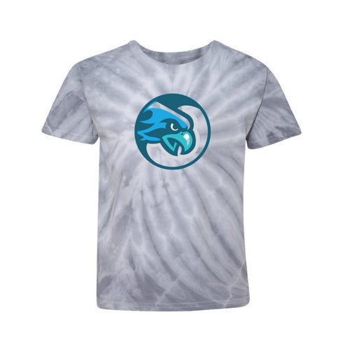 Gem Prep Cyclone Vat-Dyed Pinwheel Short Sleeve T-Shirt with Falcons Logo