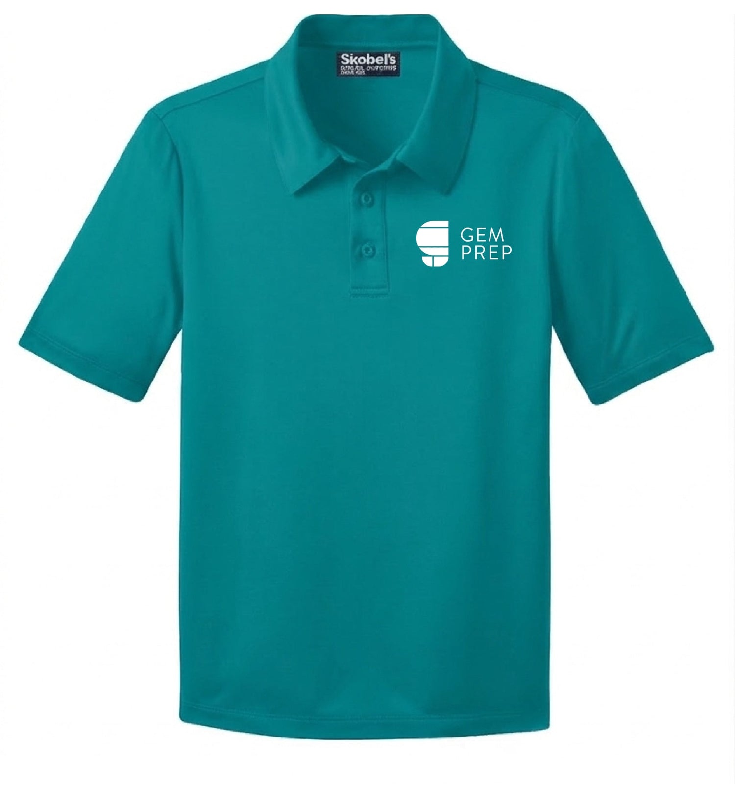 Gem Prep Dryfit Polo - Teal