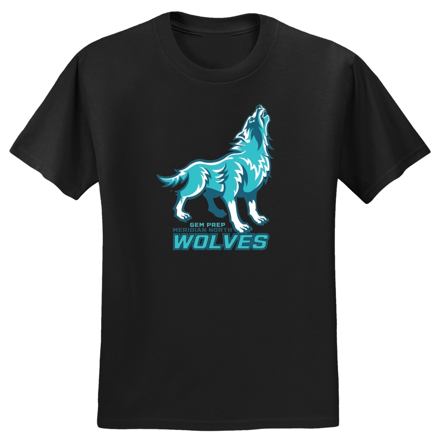 Gem Prep Dryfit Spirit Tee with Wolves Logo