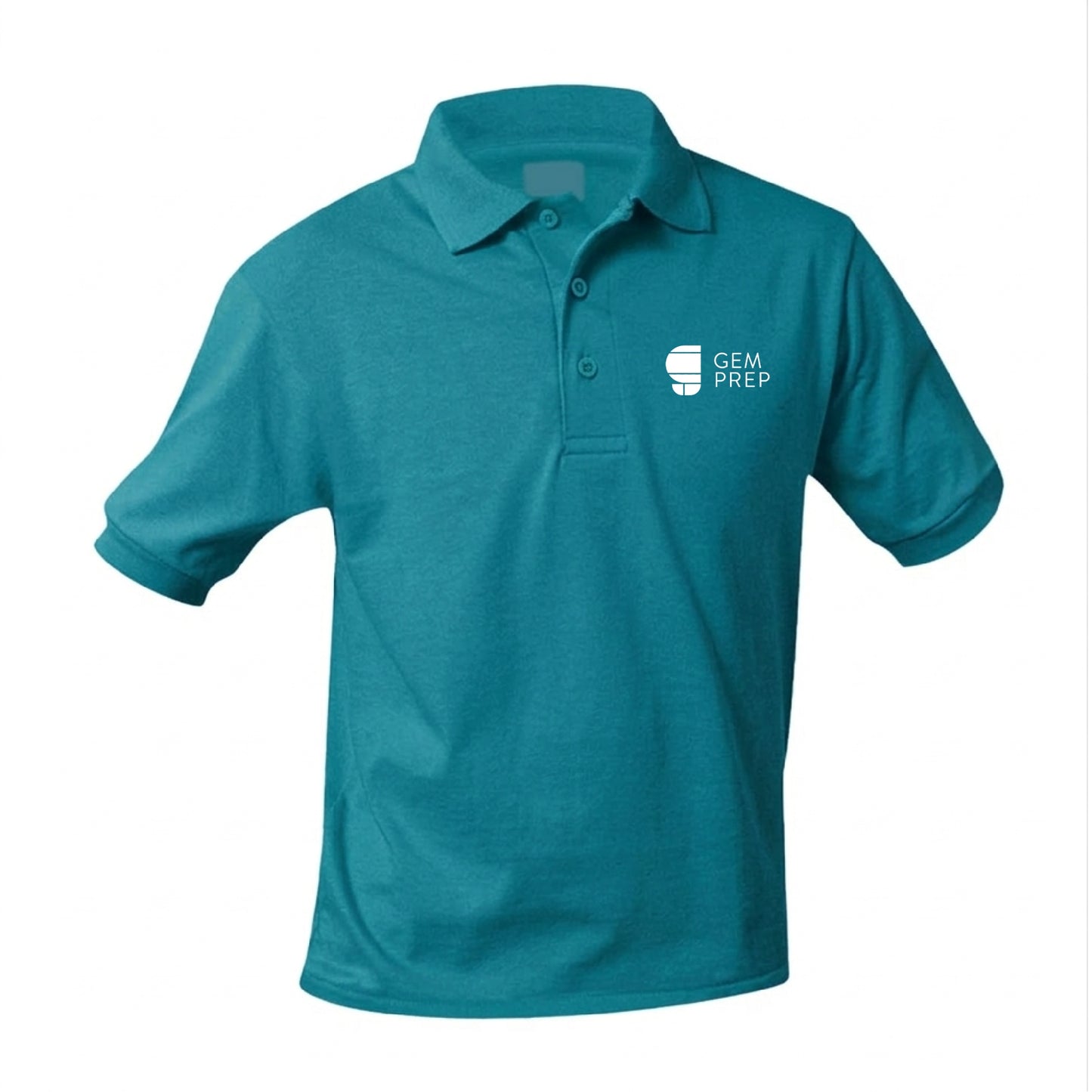 Gem Prep Jersey Polo - Teal