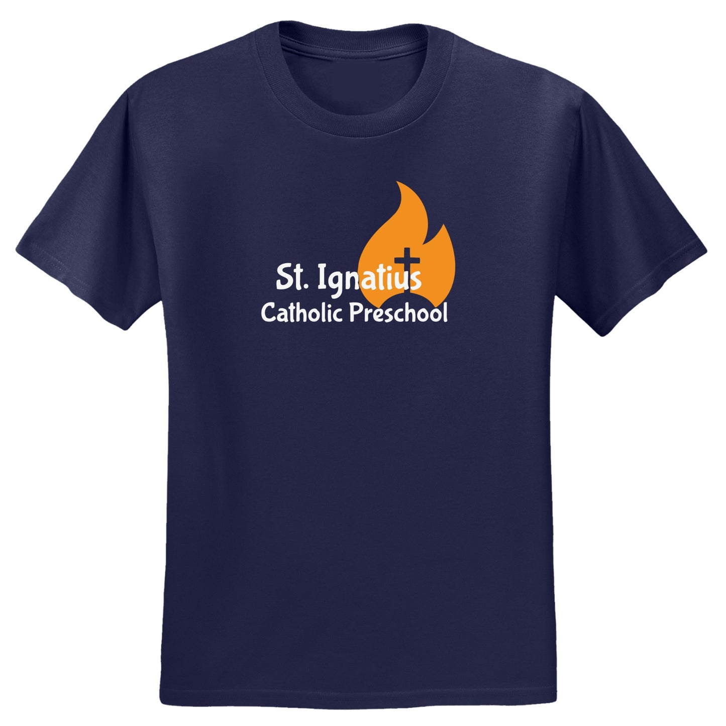St. Ignatius Catholic School Tee Shirt - Navy