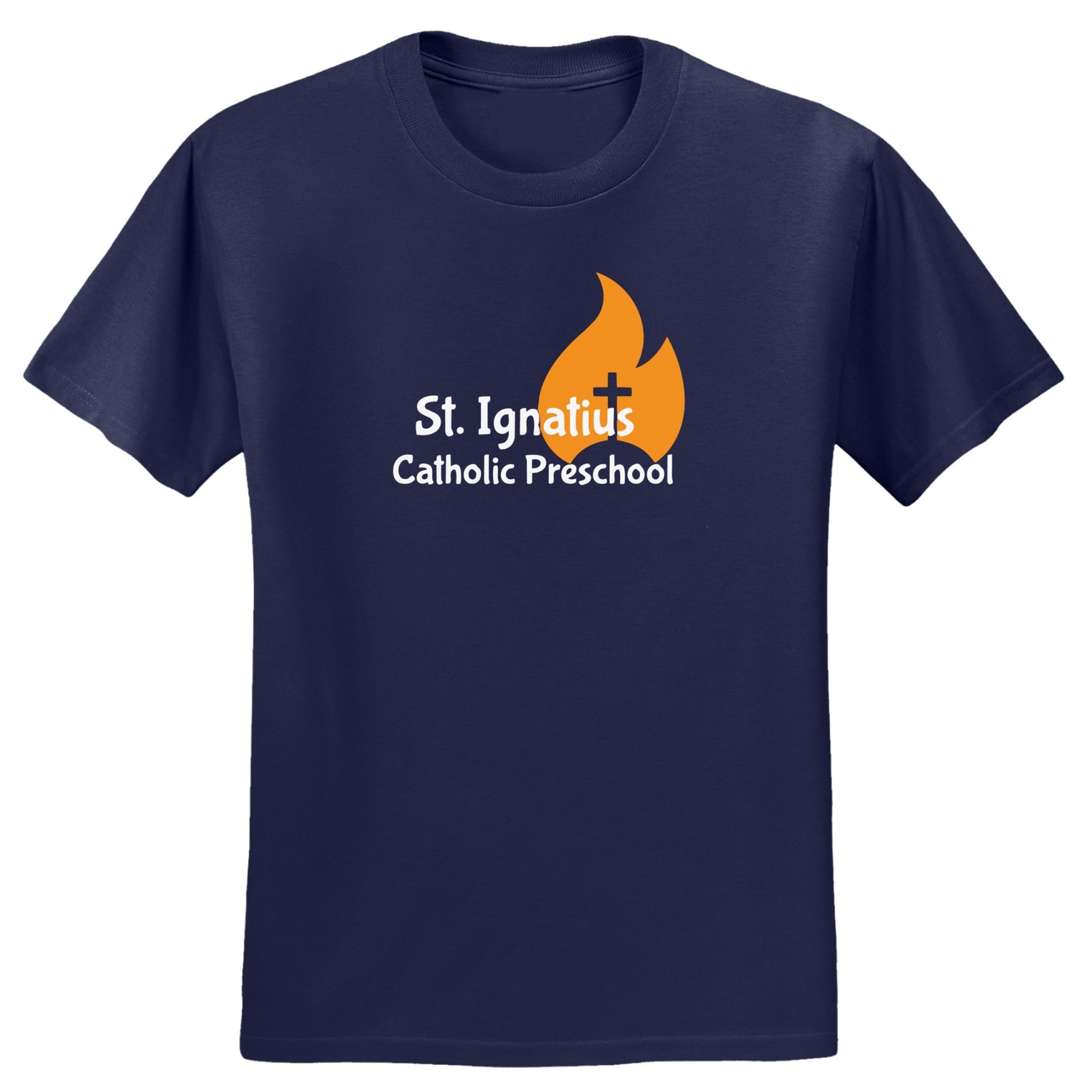 St. Ignatius Catholic School Tee Shirt - Navy