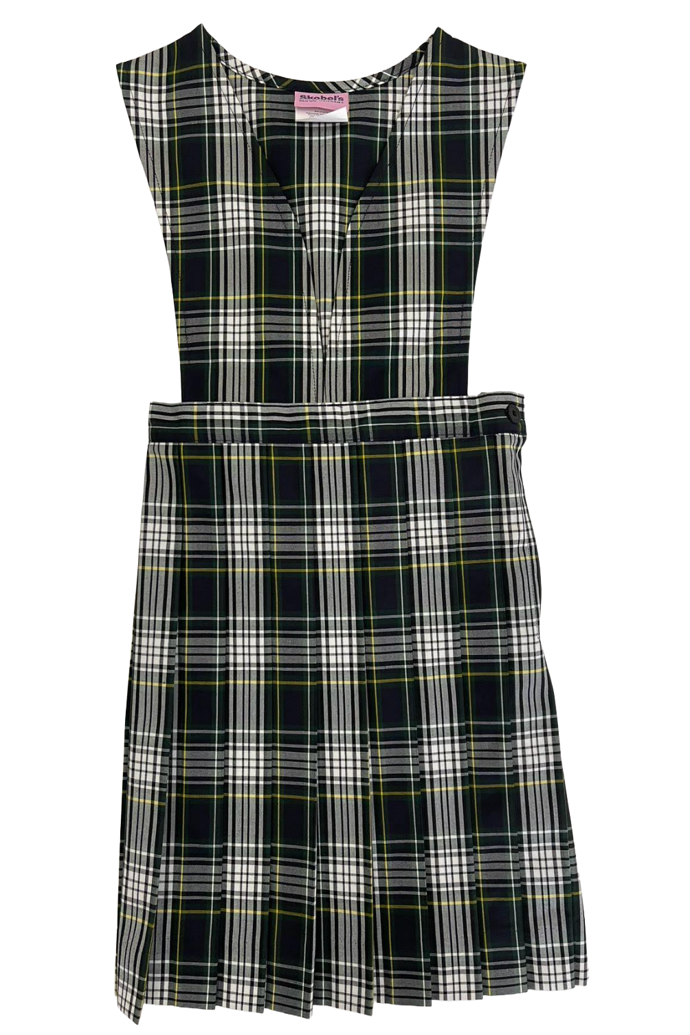 Campbell Plaid Split Front Jumper