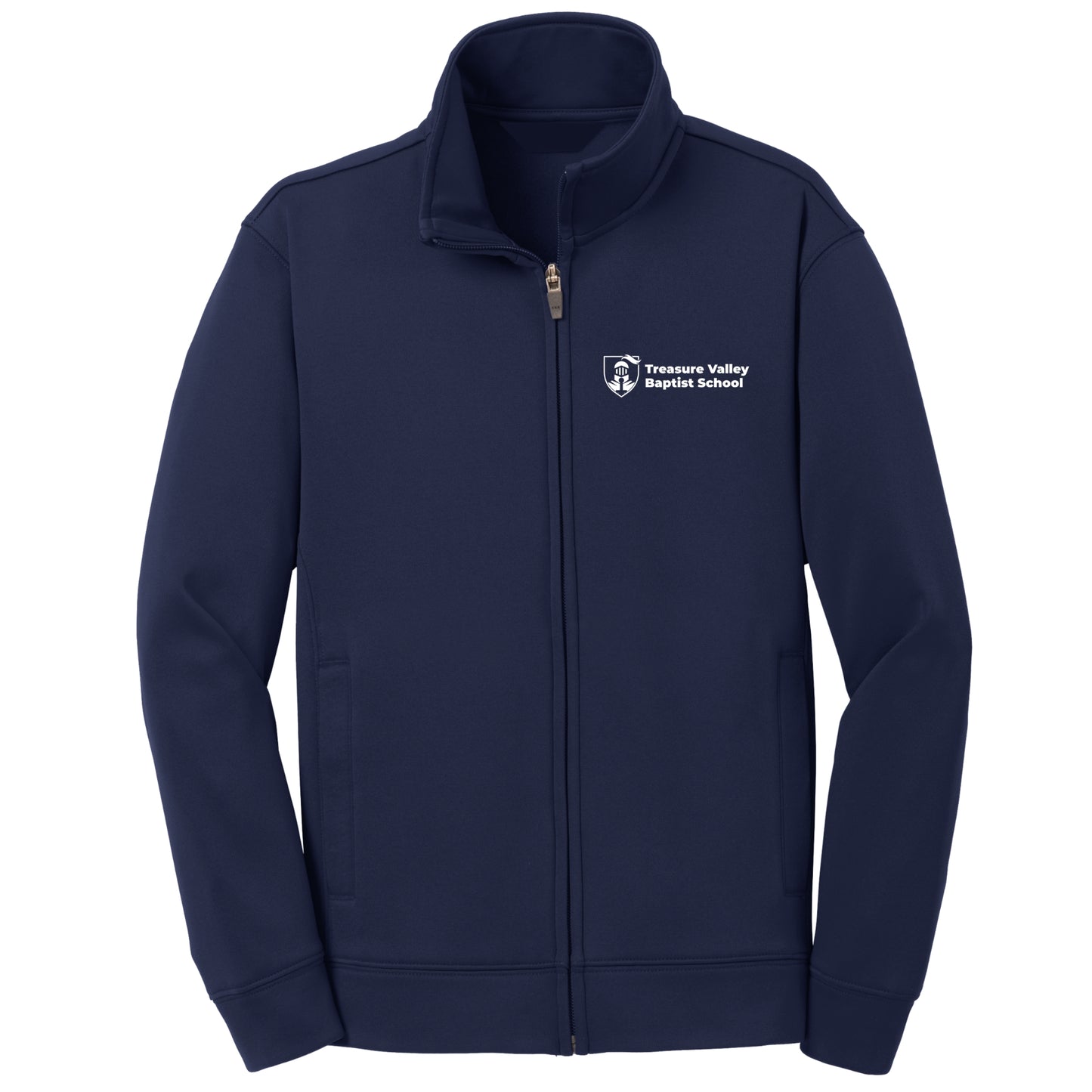 Treasure Valley Baptist School Womens Light Jacket - Navy