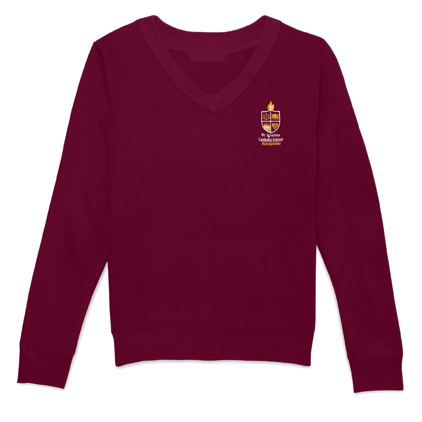 St. Ignatius Catholic School Pullover - Maroon