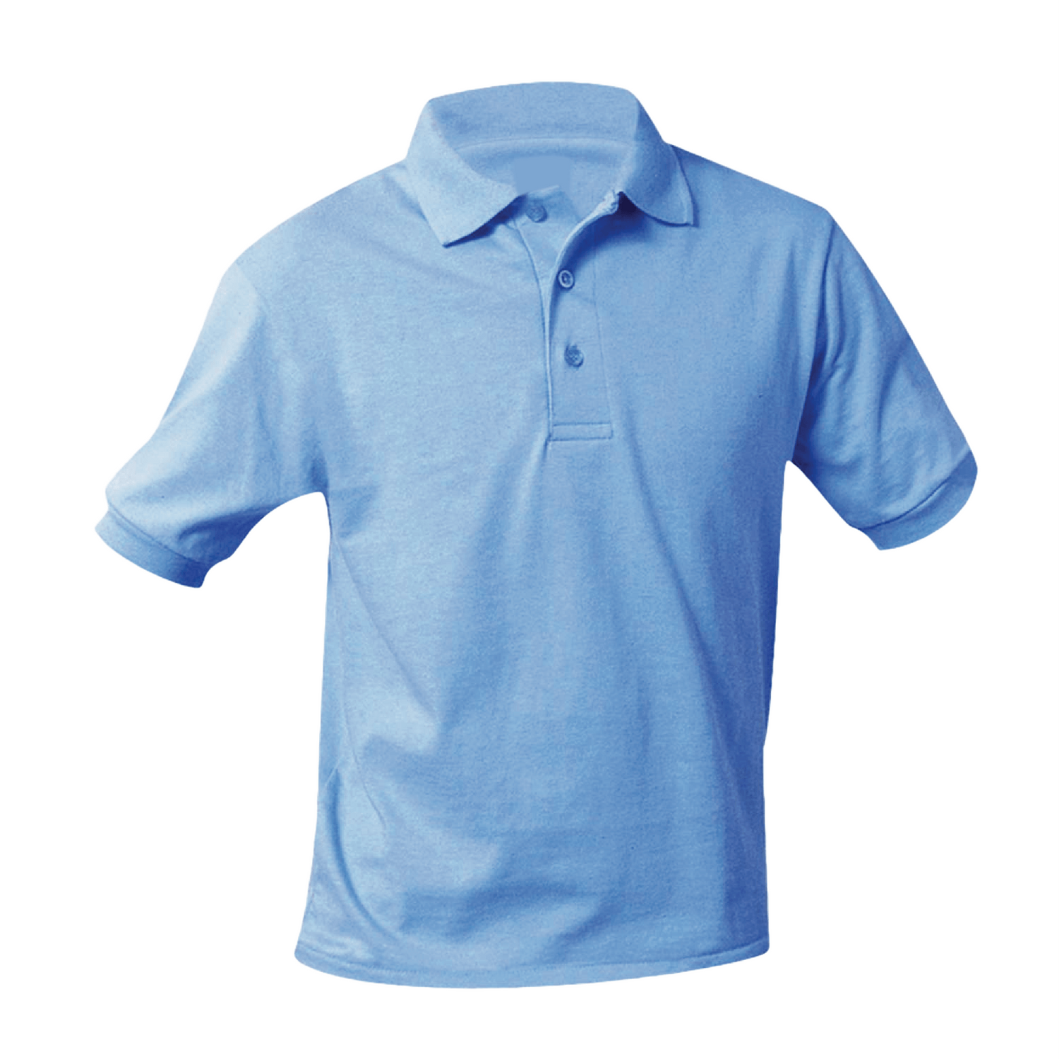 Treasure Valley Classical Academy Jersey Polo with Logo- Lt. Blue
