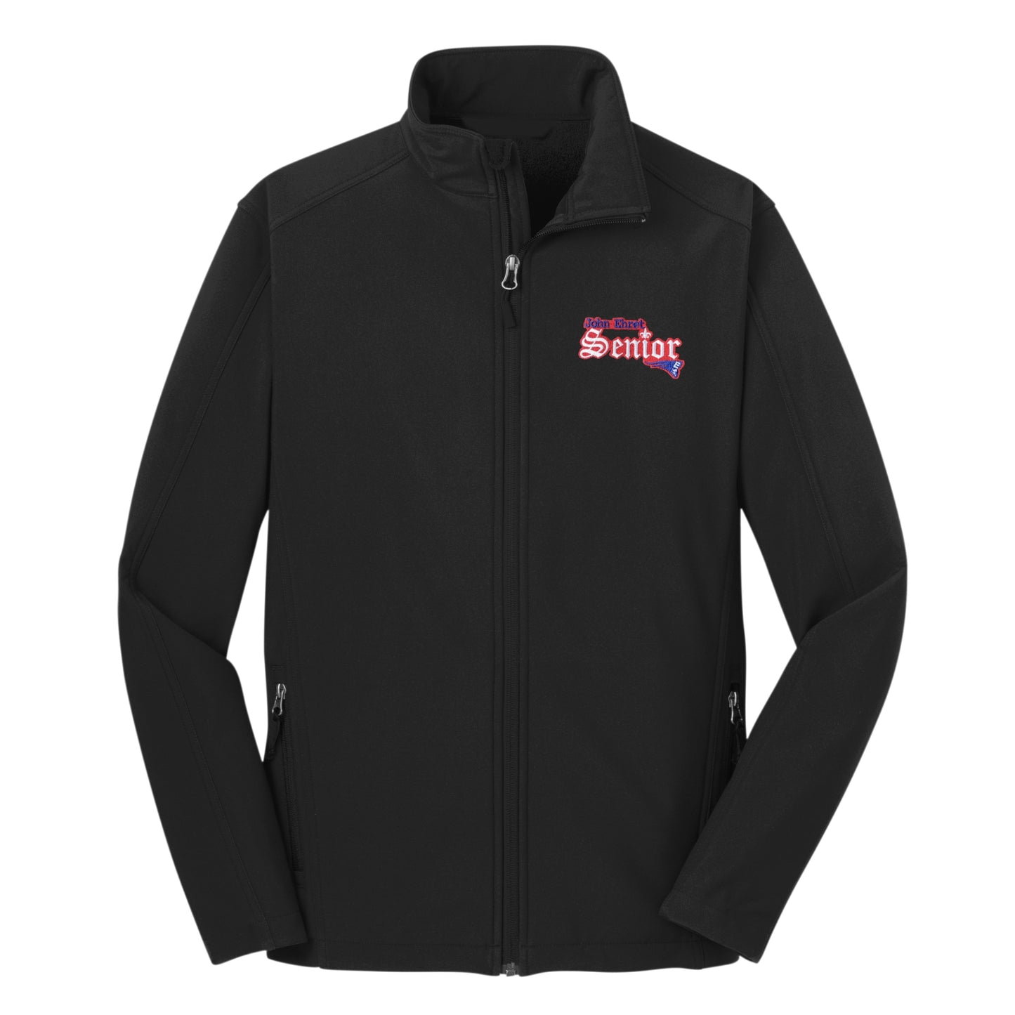 John Ehret Senior Softshell Jacket - Black