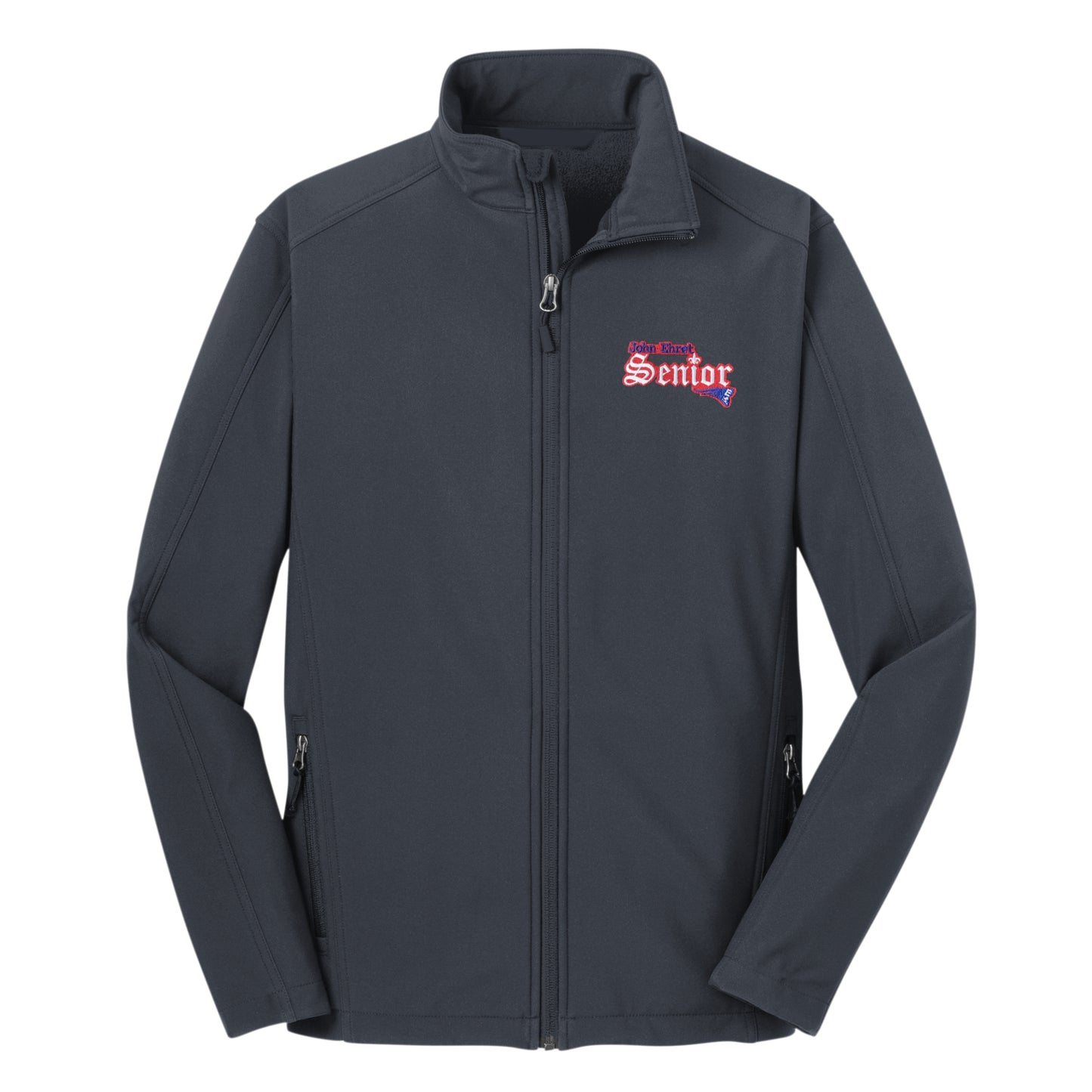 John Ehret Senior Softshell Jacket - Grey