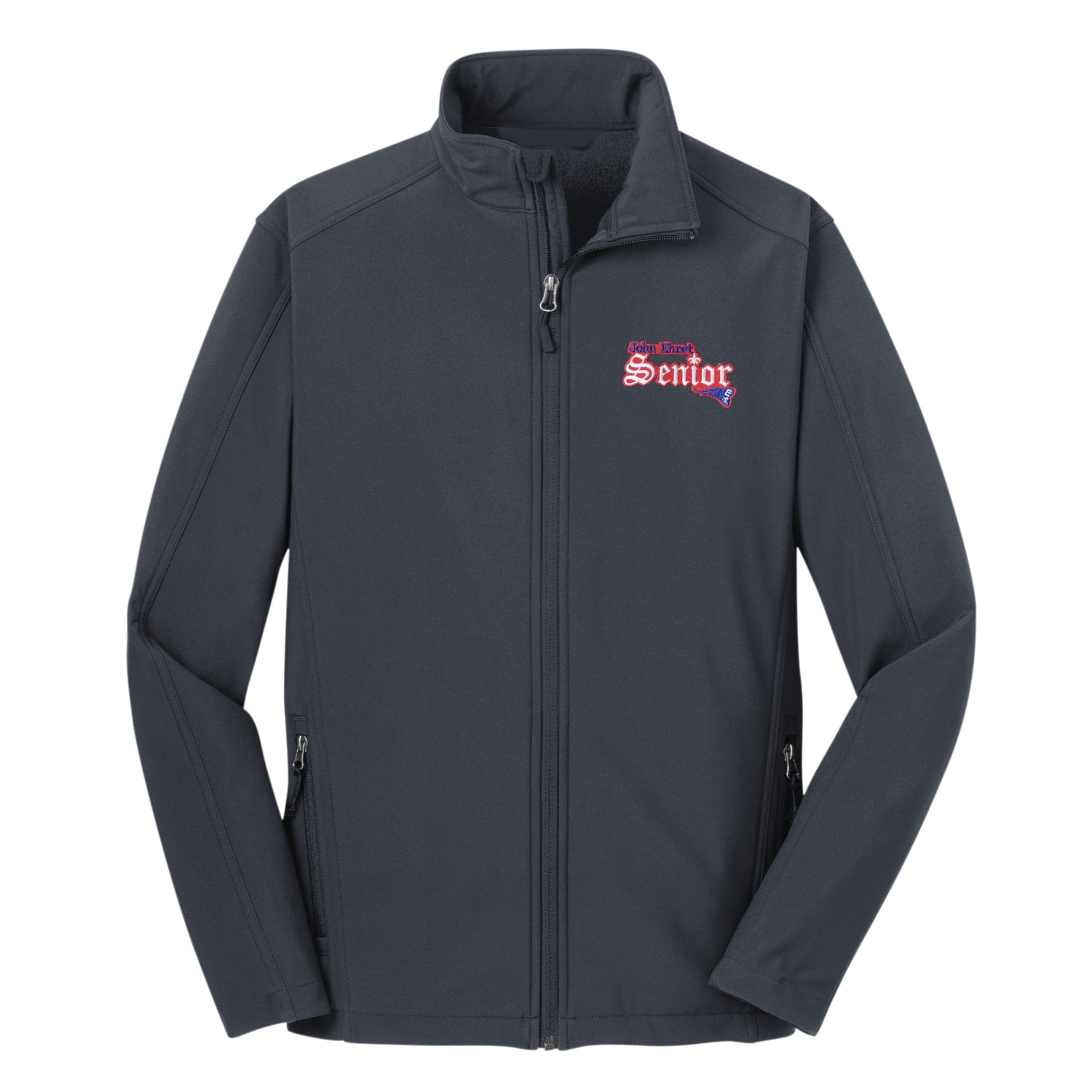 John Ehret Senior Softshell Jacket - Grey
