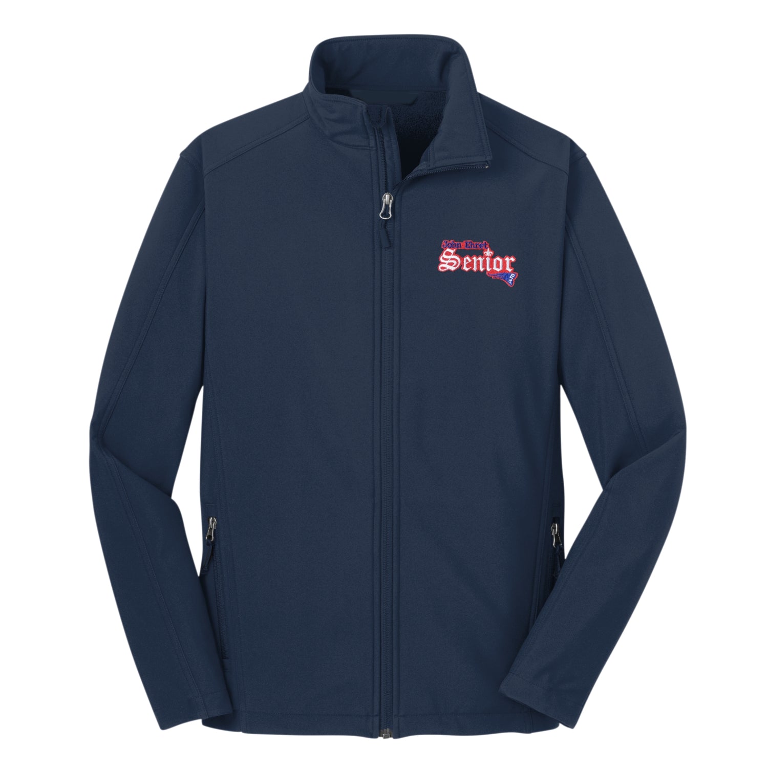 John Ehret Senior Softshell Jacket - Navy