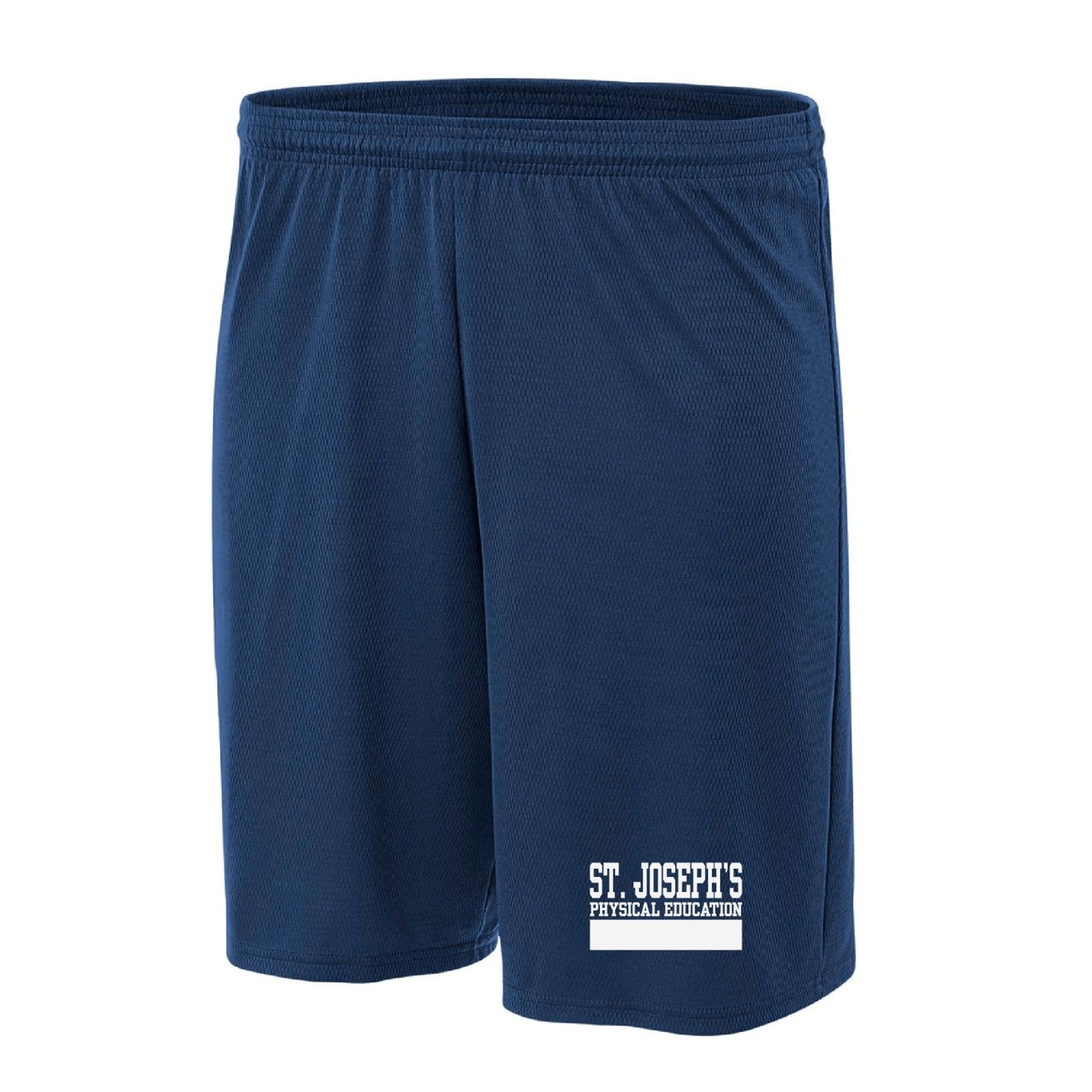 St. Joseph's Catholic School PE Shorts with Logo - Navy