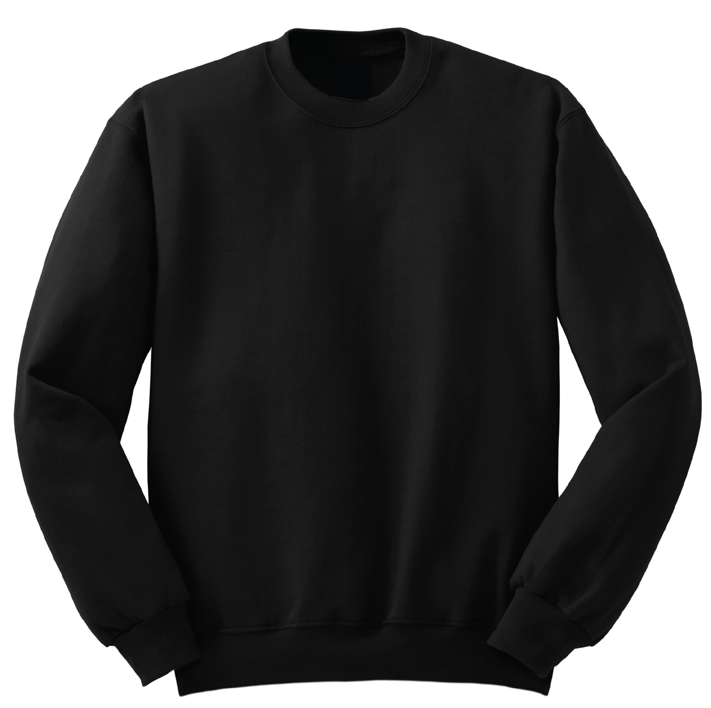 St. Brendan Black Crew Sweatshirt (with logo)
