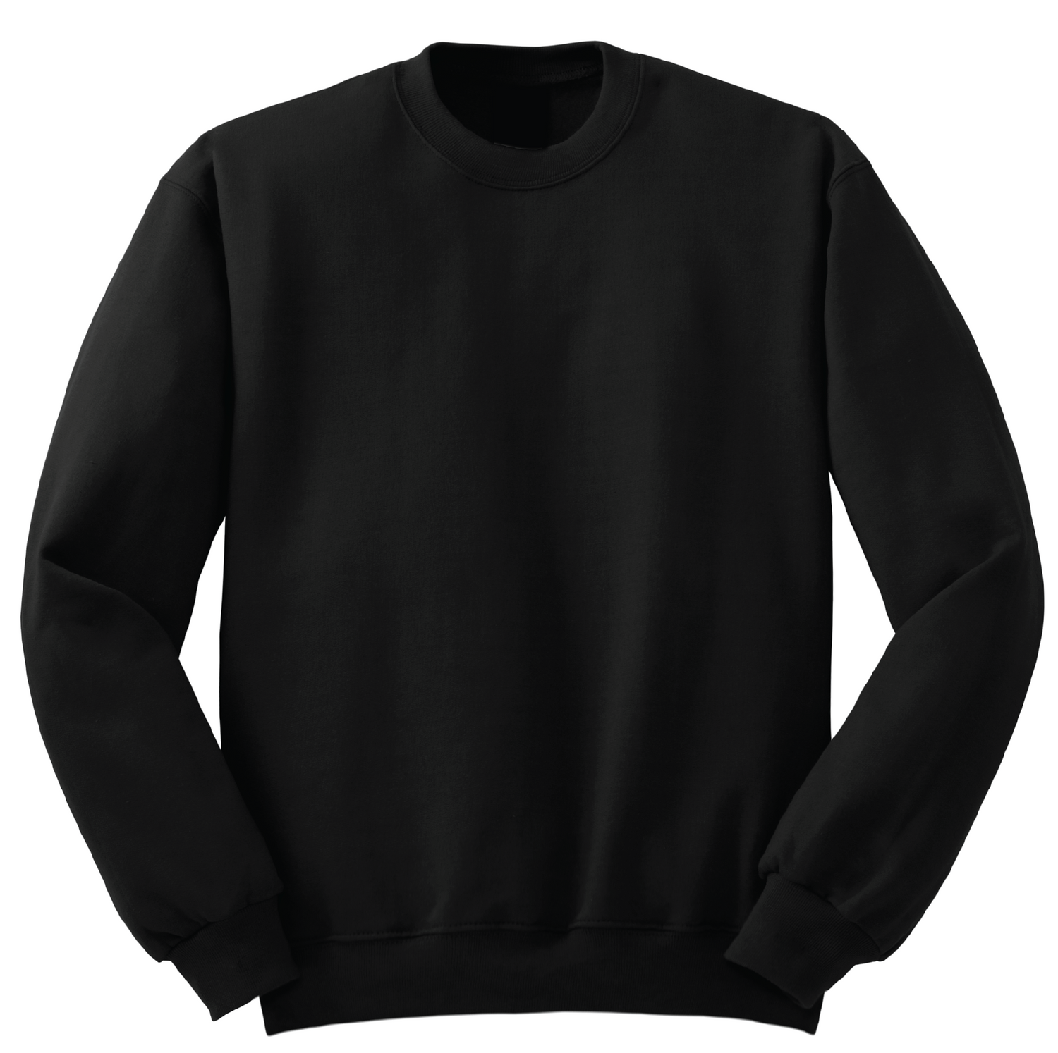 St. Brendan Black Crew Sweatshirt (with logo)