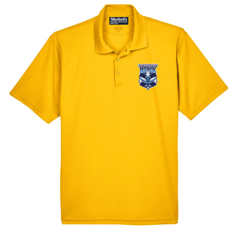 Gold uniform polo hotsell