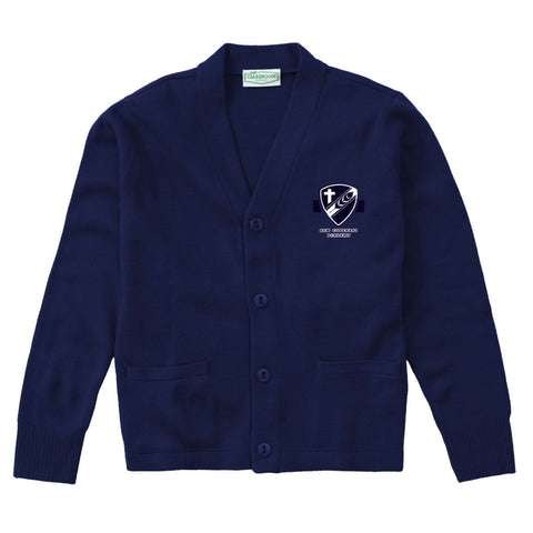 New Covenant Academy Cardigan - Navy