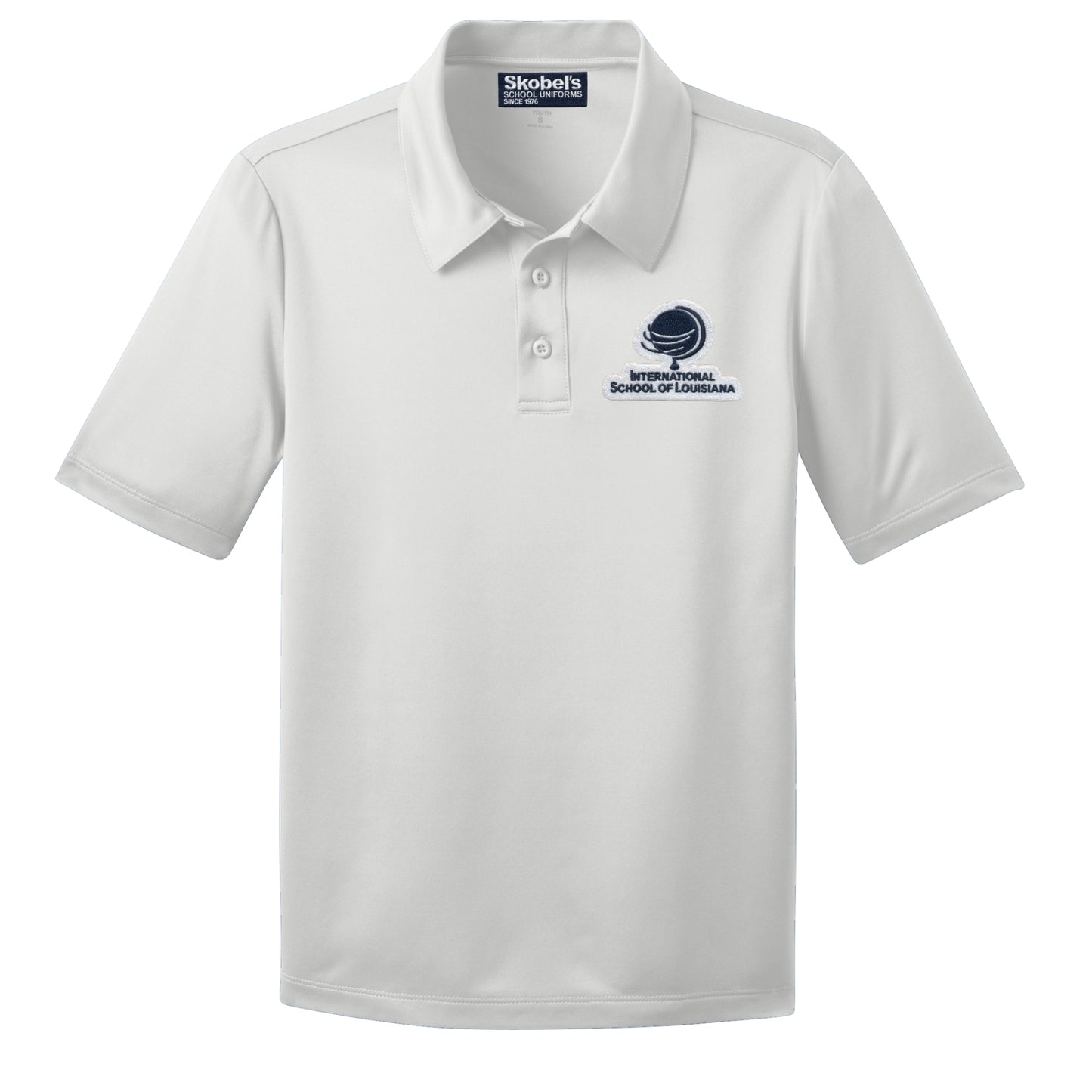 ISL Dryfit Polo - White - All Grades