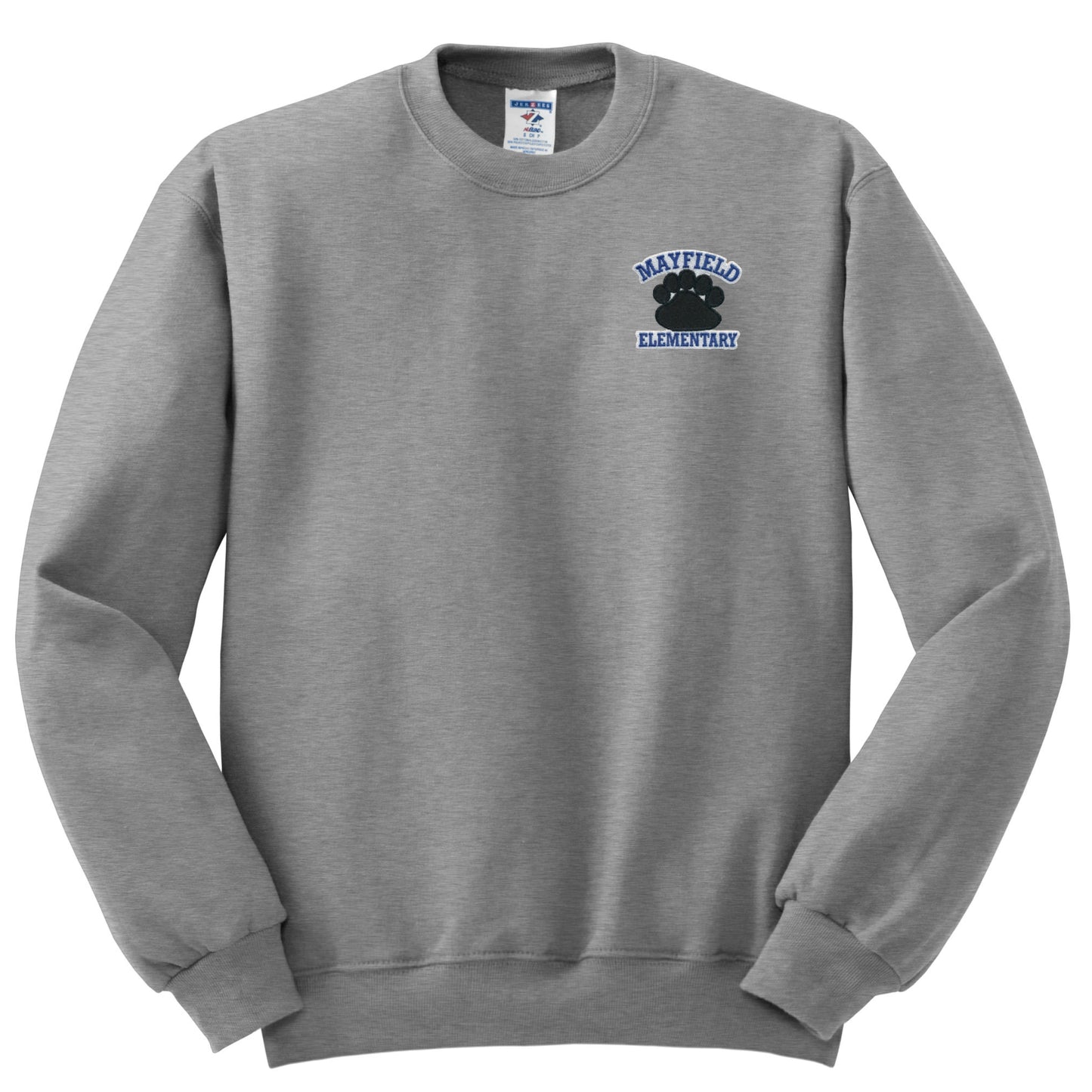 Henry Mayfield Elementary Crew Sweatshirt - Grey