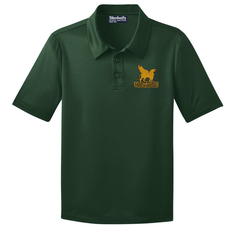 Emmett Gilbert Dryfit Polo - Dark Green - 1st-5th Grade