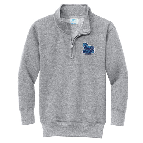 Rudolph Matas 1/4 Zip Sweatshirt - Grey - All Grades