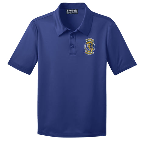 Stella Worley Middle Royal Blue Dryfit Polo - 7th Grade