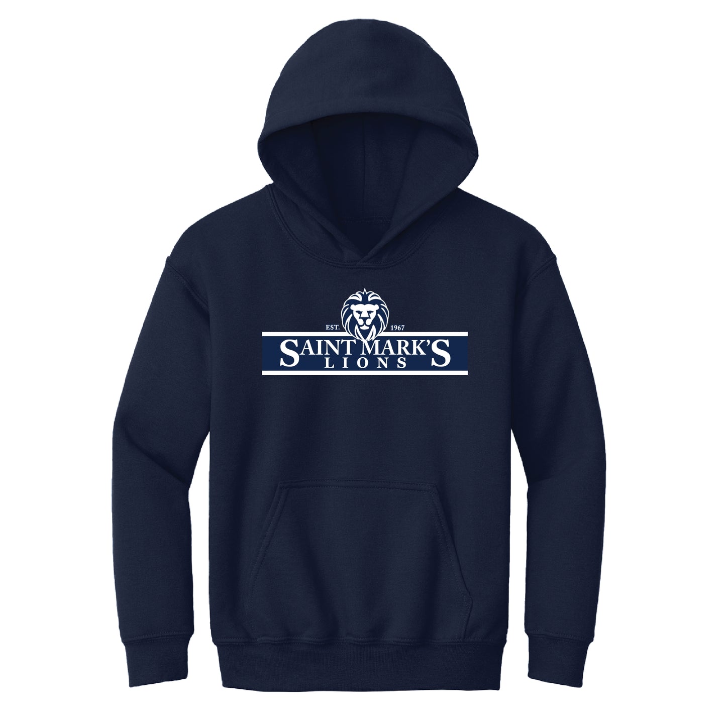 St. Mark's Catholic School Spirit Hooded Sweatshirt - Navy