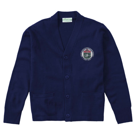 IvyCrest Montessori School Cardigan - Navy